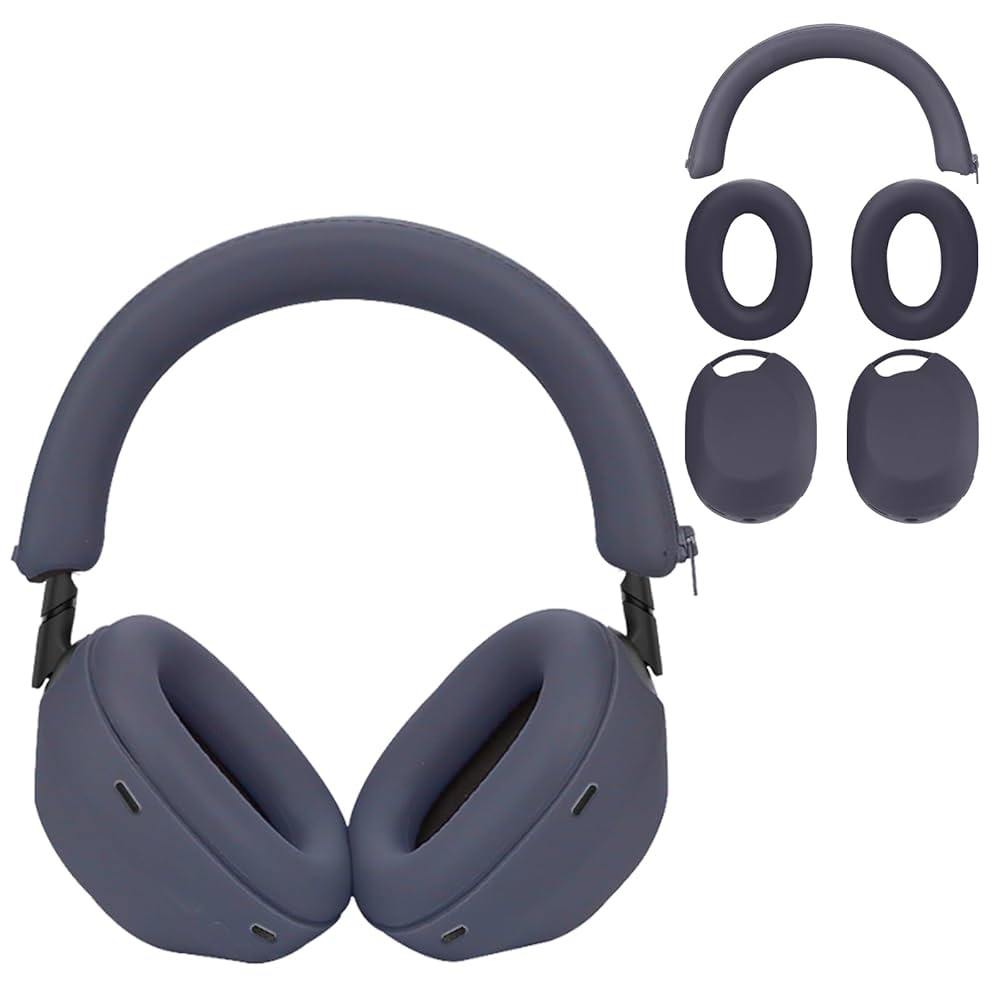 SONY WH-1000XM6収納ケース付 Amazon.com: for Sony WH-1000XM6 Case Cover, 3 Sets Silicone